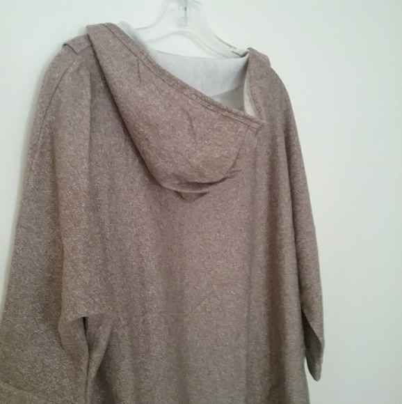 🔥CLOSET CLEAROUT!🔥FRENCH TERRY HOODED CARDIGAN - Picture 5 of 6